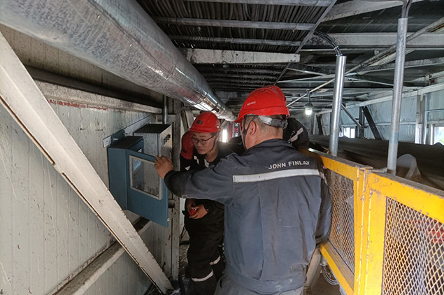 山西晋城高精度电子皮带秤案例